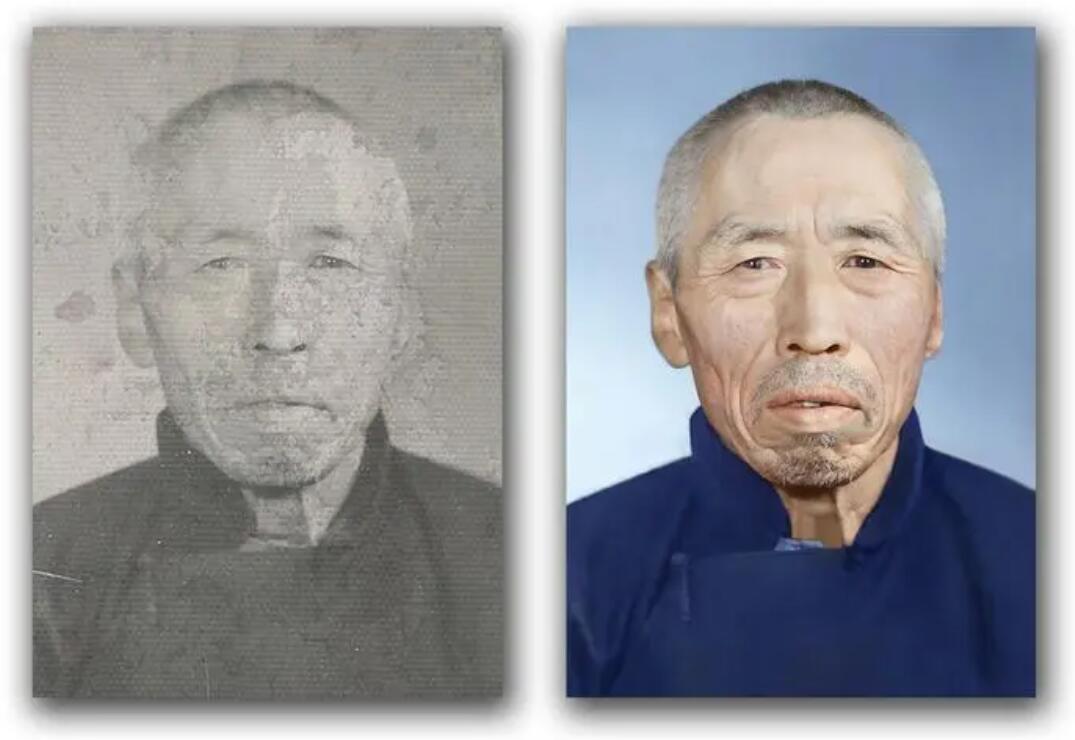香格里拉破损照片修复-56